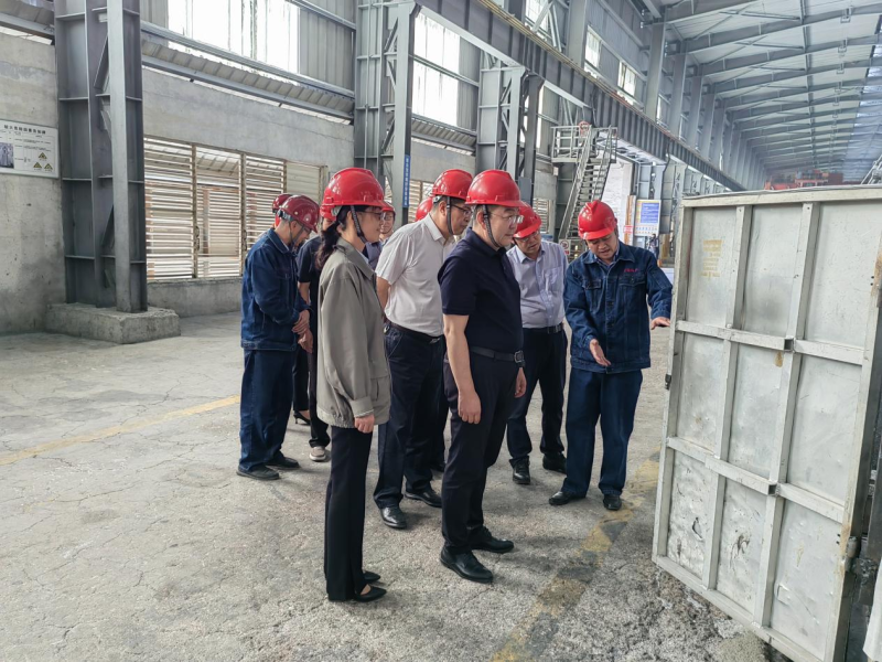 省國(guó)資委黨委書記、主任姜軍蒞臨物產(chǎn)工投公司調(diào)研