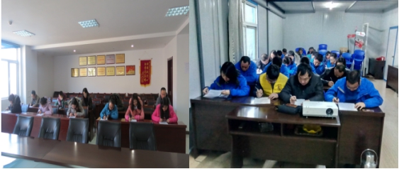 中共現(xiàn)代物流公司黨支部  物產(chǎn)汽貿公司黨支部開展十九大知識考試活動